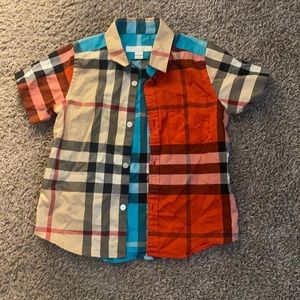 Burberry toddler shirt